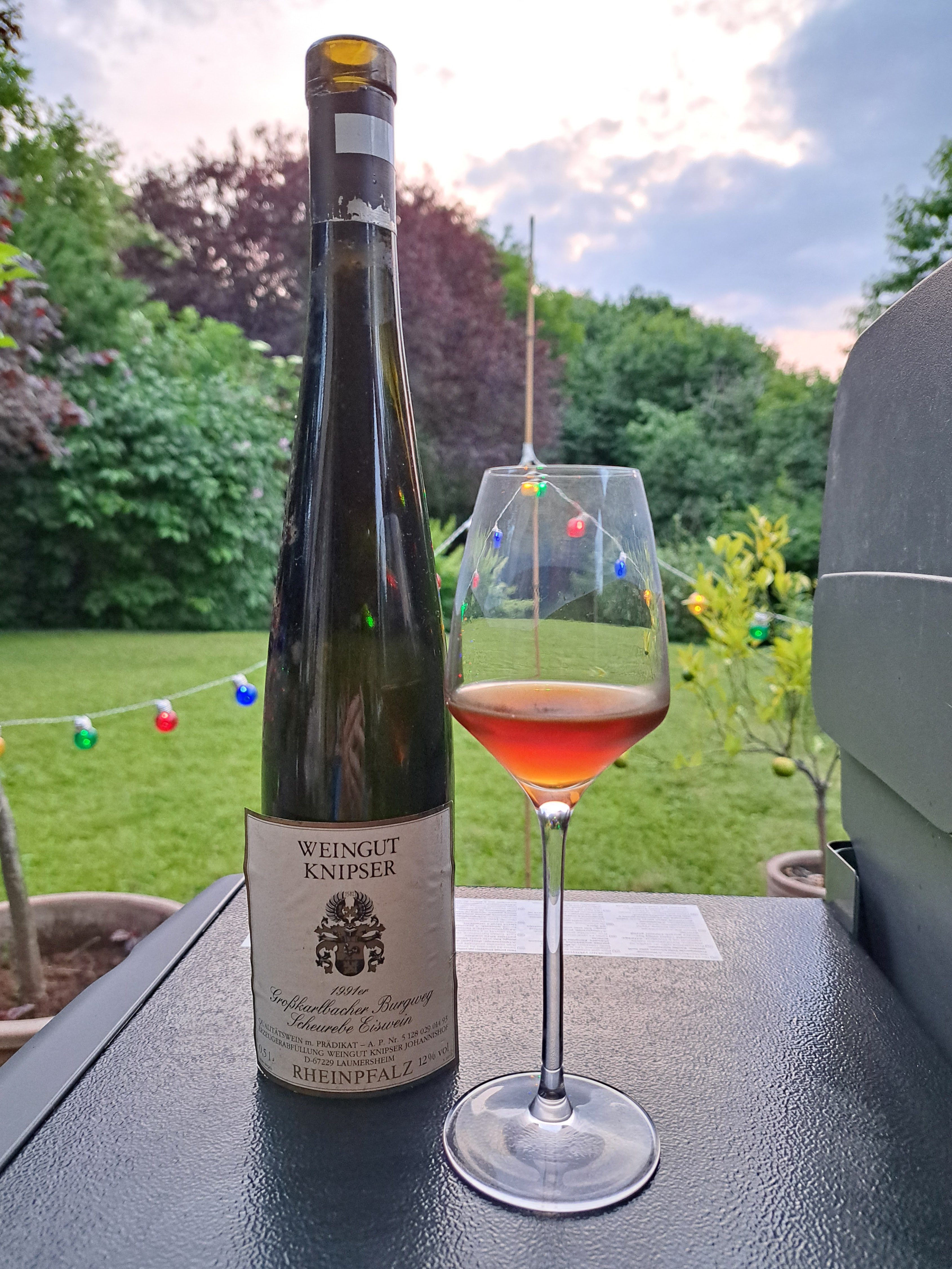 1991 Knipser Großkarlbacher Burgweg Scheurebe Eiswein